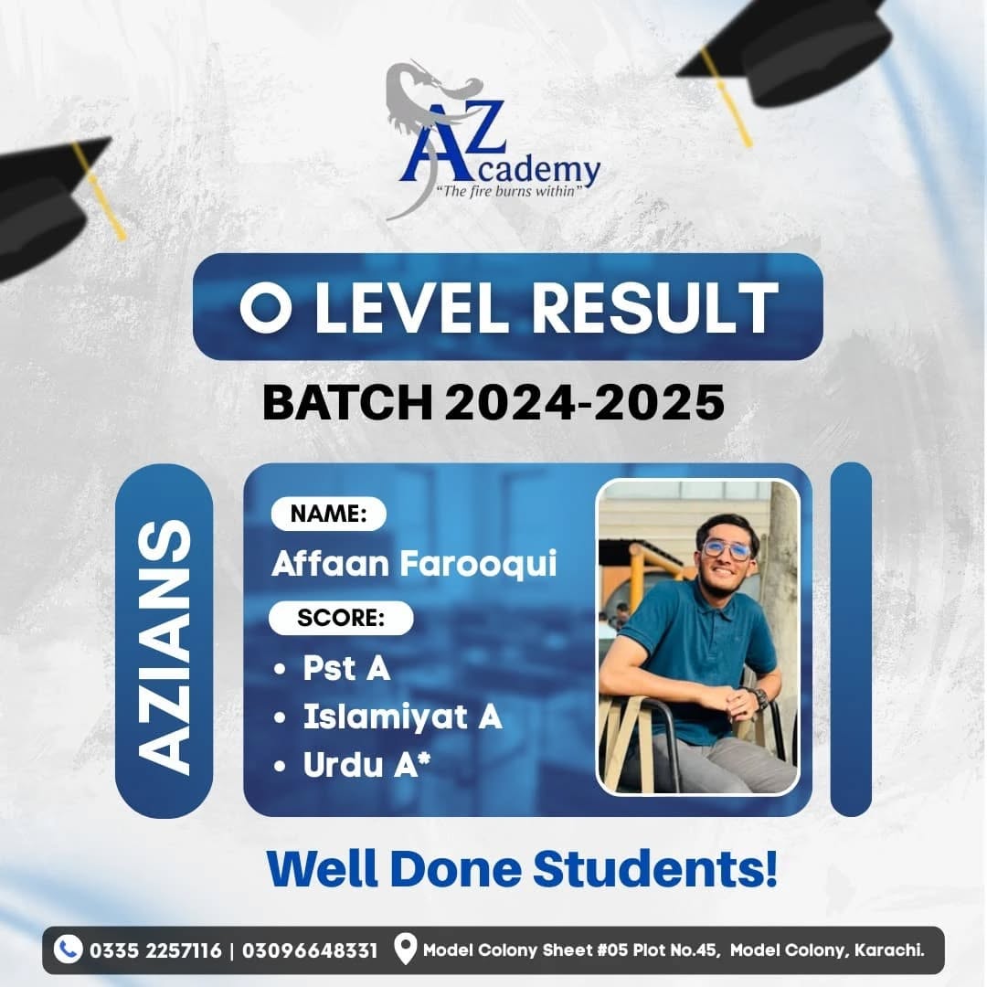 Az Students Academy result highlight 1